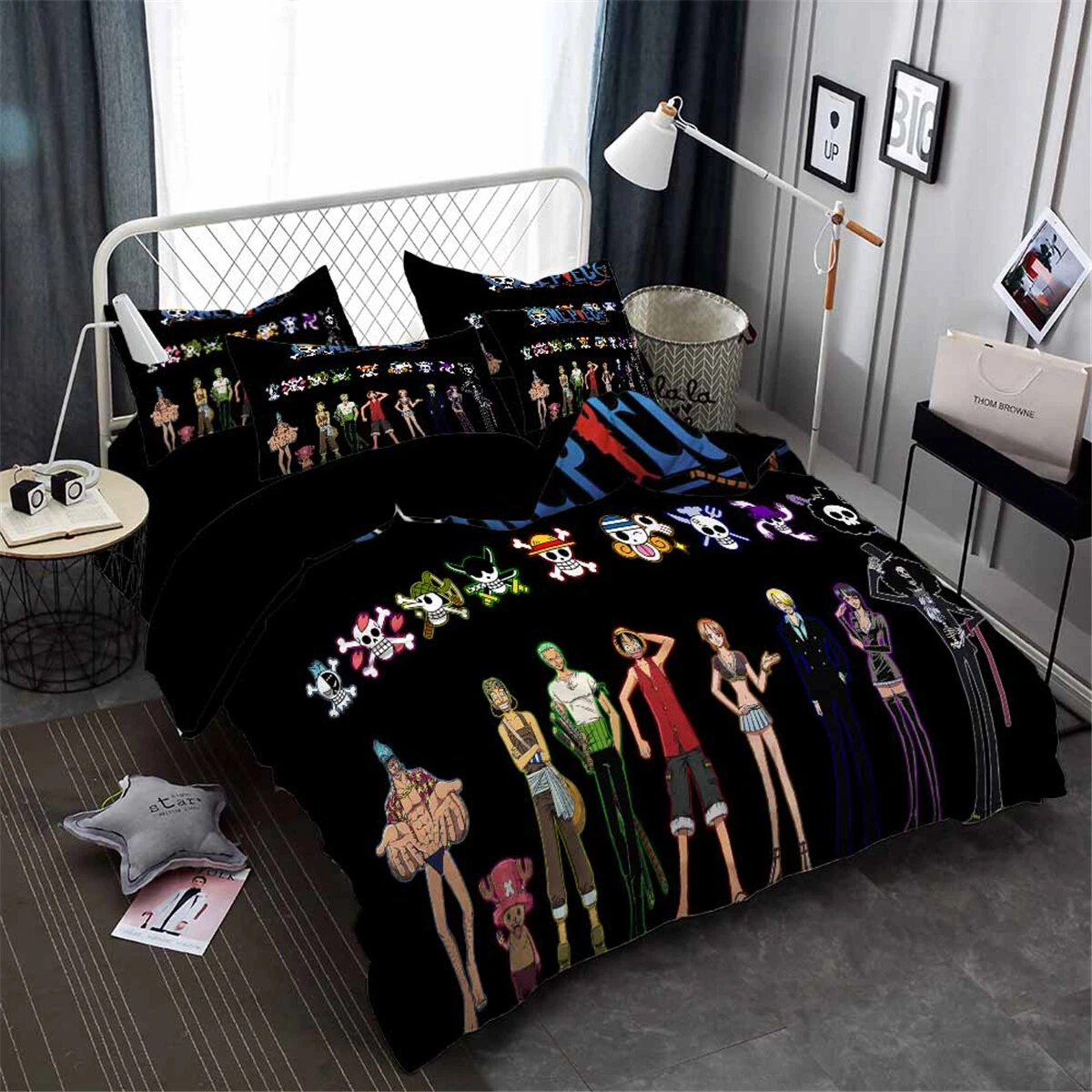 One Piece Skull Bedding Set