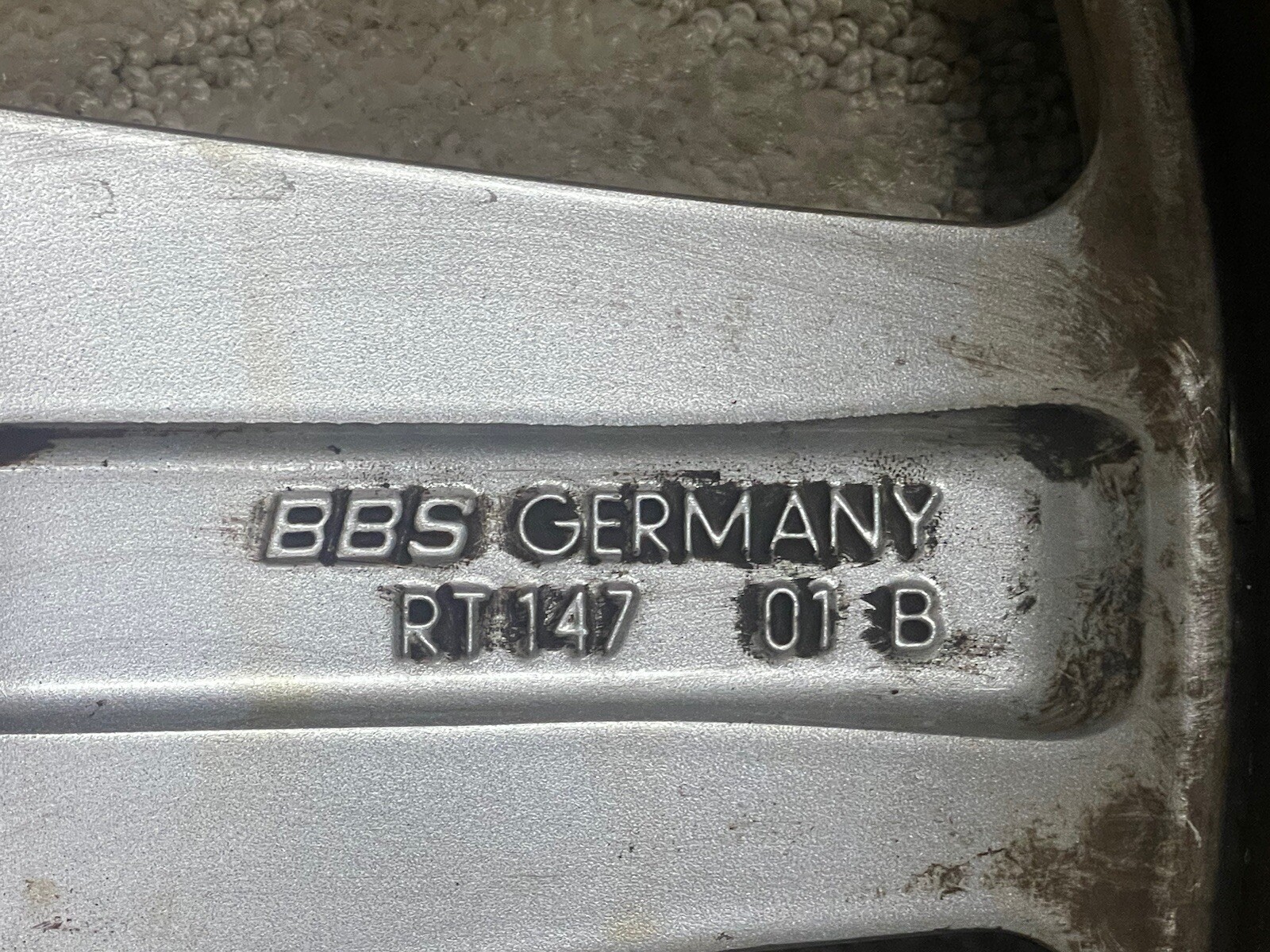 18” Ferrari OEM BBS Split Rim Wheel 360 355 348 Modular Wheel Rim 183843
