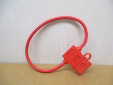 18 GAUGE ATC FUSE HOLDER IN-LINE AWG WIRE COPPER 12 VOLT W HINGED COVER 1 PC