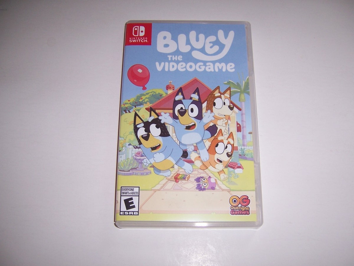 Authentic Box Case ONLY Replacement Nintendo Switch for Bluey The