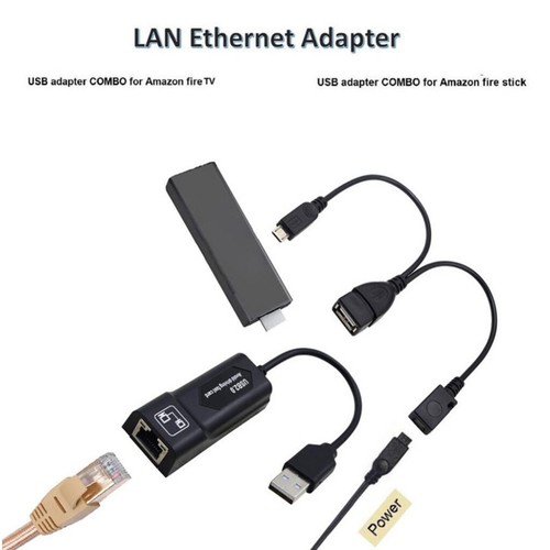 USB 2.0 zu Ethernet RJ45 Lan Gigabit Netzwerkadapter für TV 3 - Photo 5/11
