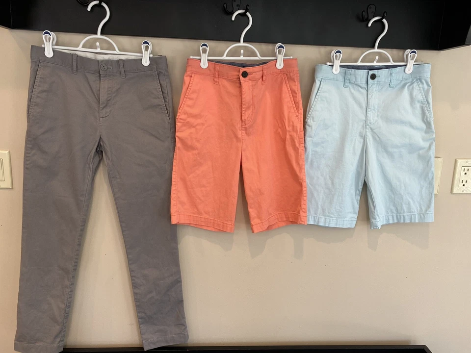 Crew Cuts & OshKosh, niños talla 12, lote mixto chinos, pantalones cortos y top, ¡en muy buen estado! Foto 2 de 4