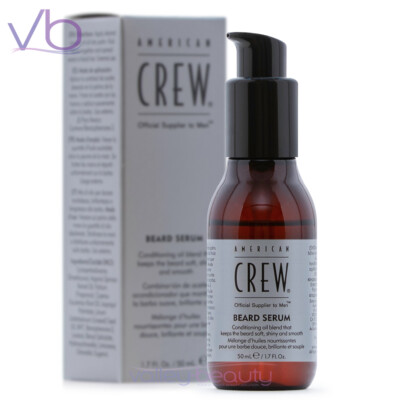 AMERICAN CREW Beard Serum, Conditioning Oil Blend of Argan & Cyperus Esculentus