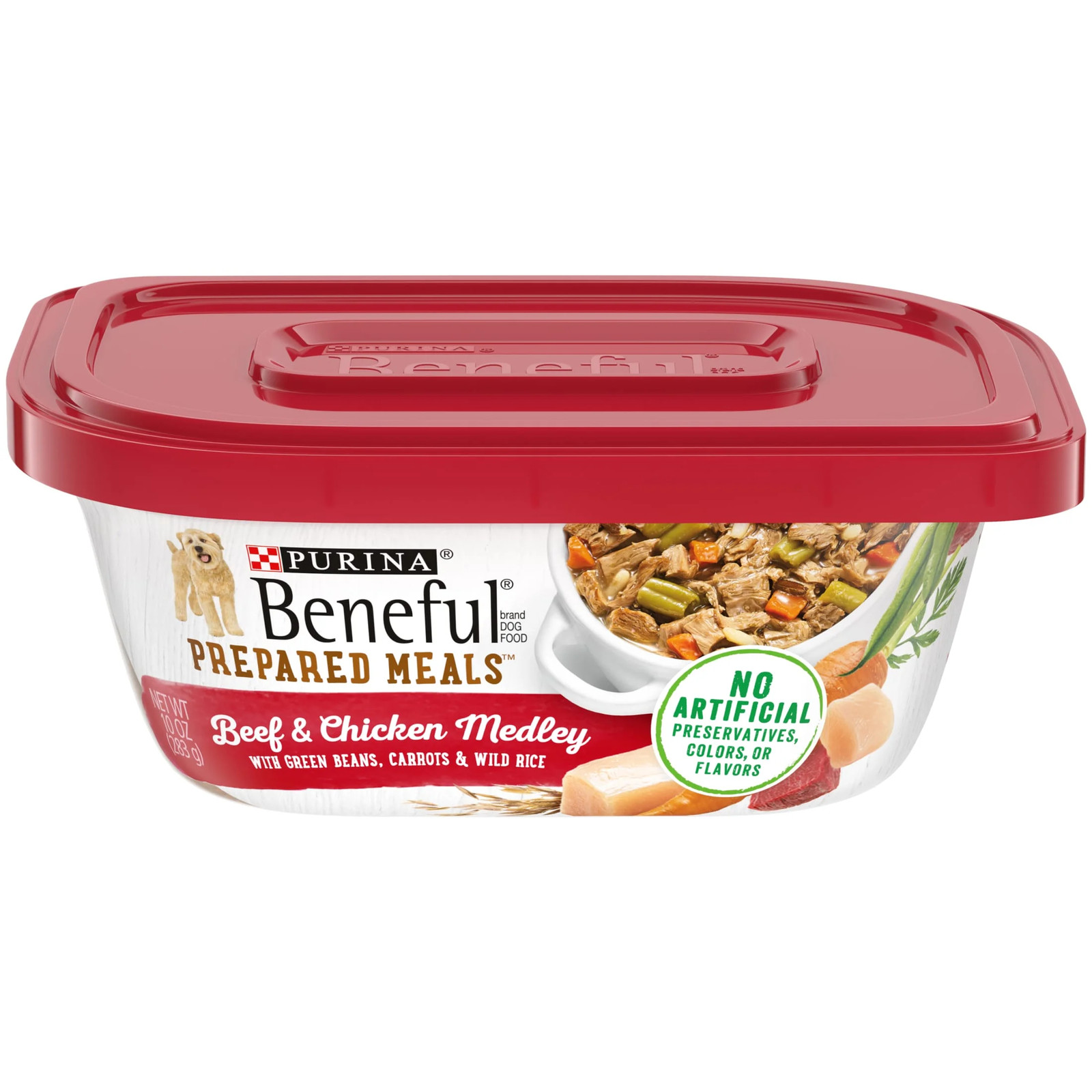 Freshly Prepared Meals Beef And Chicken Medley With Green Beans