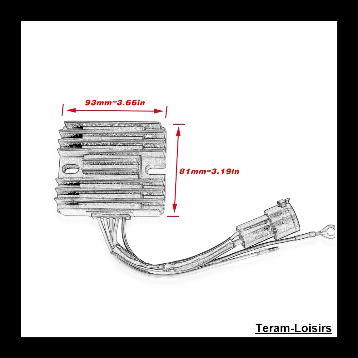 Régulateur tension Yamaha F100B pour sécuriser vos sorties en mer - 2