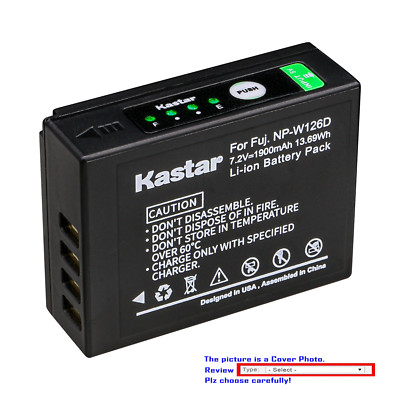 Kastar Battery Pack Replacement for Fujifilm X-T3, X-T10, X-T20, X-T30, X-T30 II