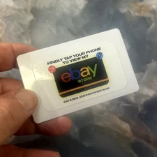 eBay Store Owner Business Card NFC Tap To Go to Your eBay Store-Listings