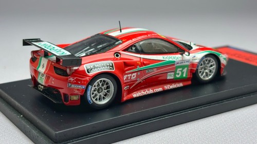 1/43 Ferrari 458 Italia GT2 AF Corse 24 hours of Le Mans 2011 Fujimi Read Descr - Picture 5 of 8
