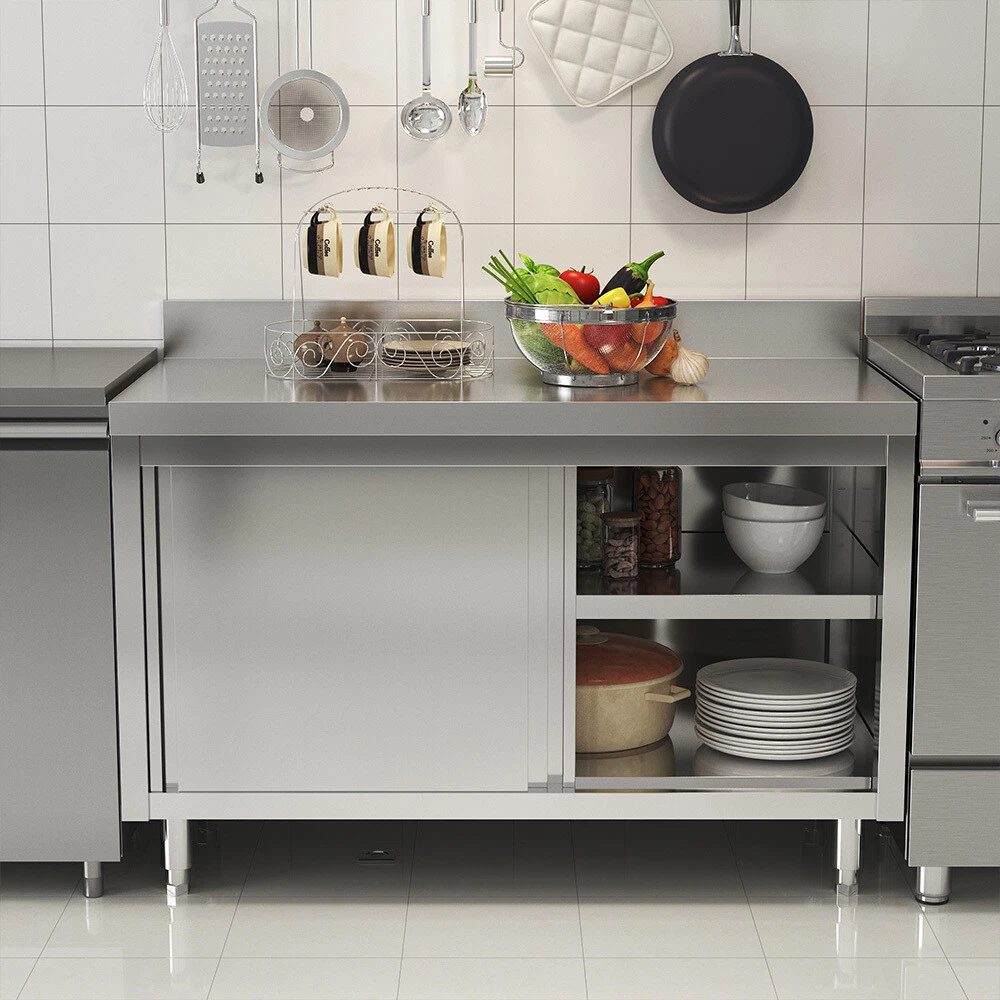 Stainless steel kitchen work station deals