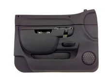 GMC Sierra Chevrolet Silverado black front LH driver interior Door Trim Panel OE