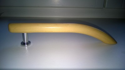 Bügelgriffe//Möbelgriffe weiss Kunststoff und metal finish Lochabstand 96 mm