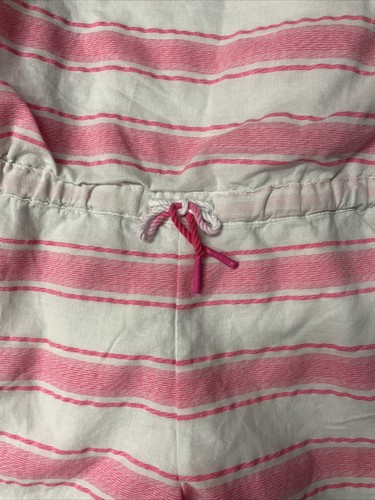 Tommy Hilfiger Girls' Striped Romper (X-Large 16, Neon Pink) - Picture 5 of 7