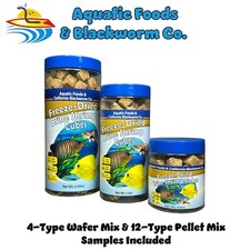 Freeze-Dried Brine Cubes. With FREE 12-Type Pellet Mix  4-Type Wafers Mix