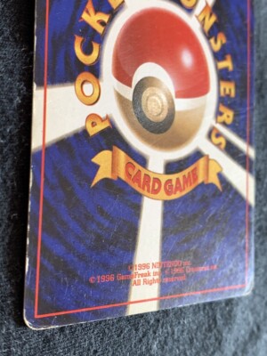 Raichu Pokemon Card Game Pocket Monster Nintendo Japanese 1996
