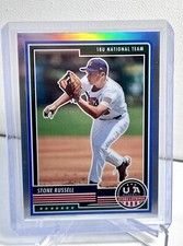 2023 Stone Russell Panini USA Stars & Stripes #59 Silver Holo Prizm