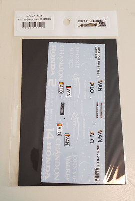 Museum Collection 1/18 F1 Decals 2017 McLaren MCL32 Additional Logos (D910)