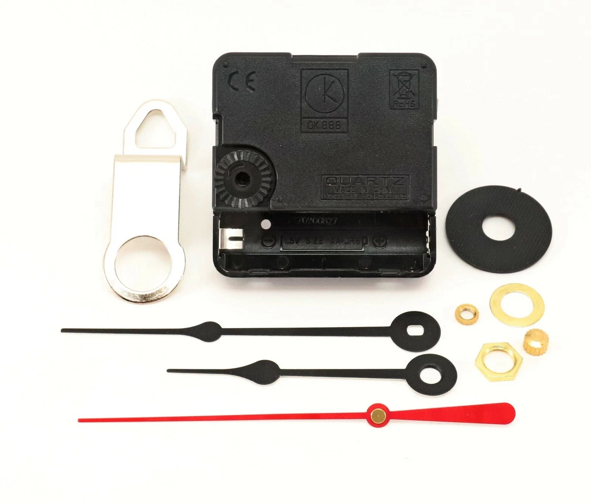 Mini quartz clock movement sales