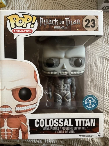Funko Pop! Attack On Titan Colossal Titan Grey EXCLUSIVE #23