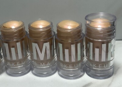 4 MILK MAKEUP Holographic Highlighter Stick Mars Travel 0.25oz No Cap (sealed)