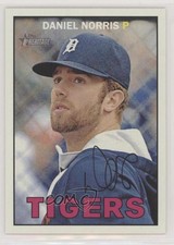 2016 Topps Heritage Gum Damage Back Daniel Norris #404 0c6