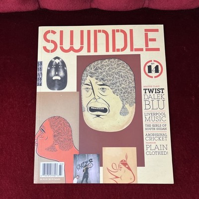 SWINDLE #14 graffiti zine- BLU*Barry McGee (TWIST)*James Marshall (DALEK) 2007
