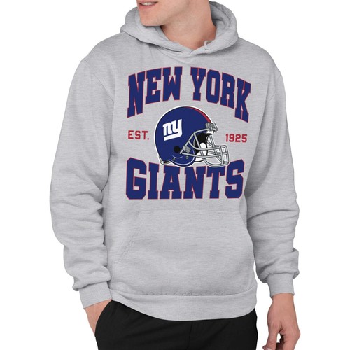 Clothing x NFL - New York Giants - Team Helmet - Unisex Adult Pullover Fleece...