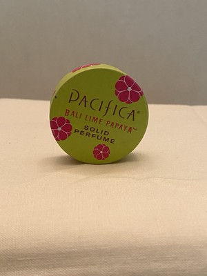 NEW Pacifica BALI LIME PAPAYA SOLID PERFUME 0.33oz/10g Free Shipping 