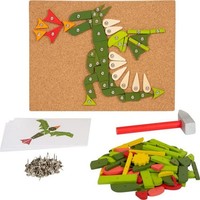 Small Foot HäMmerchenspiel Pflanzen & Lebewesen Aus Holz, Mit Motiven Der Natur