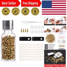 500Pcs Flint Refills Set with Accessories for Enhanced Lighter Performance