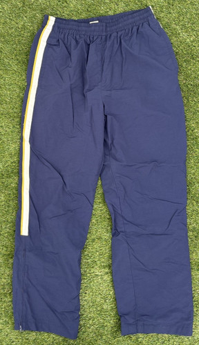 Vintage Converse Blue Nylon Track Pants Mens Size Large Wide Leg