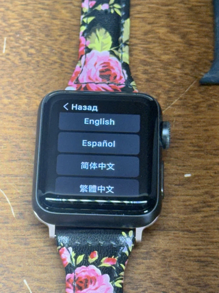 Apple Watch Series 3 38mm Space Gray Aluminum Case w/ 3 Different Bands - Image 3 of 4