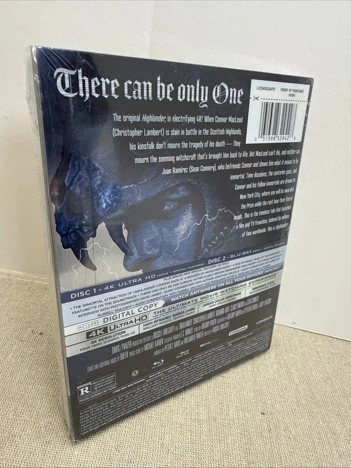 Highlander (4K/Blu-ray, 2022, STEELBOOK) Foto 2 de 3