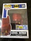 2025 SDCC EXCLUSIVE FUNKO POP AZRAEL BATMAN OFFICIAL CON STICKER COMIC CON