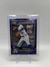 MOOKIE BETTS 2025 BOWMAN CHROME PURPLE GEOMETRIC DODGERS /250 Q6971
