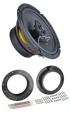 Ground Zero 2-Wege 120Watt 16,5cm Lautsprecher für VW Caddy T5 Golf Jetta Passat