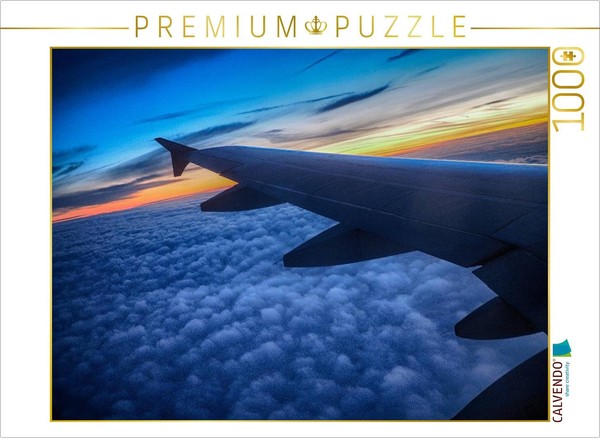 Calvendo Puzzle Above The Clouds | 1000 Pieces, Finished Size 25.2 × 18.9 In (64-image