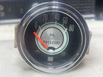 1968 SHELBY GT-350 GT-500 ELECTRIC REAR LIT OIL GAUGE