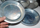  8 ALUMINUM 9" PIE TIN PLATE JOB LOT POPPIN FRESH PIES & BAKERS SQUARE — photo 3
