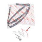 <!--F#f_0-->Fit Toyota Hilux LN85 RN86 RN95 LN100 105 Pickup Truck Rear Glass Run Channel LH<!--F/-->