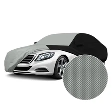 For Kia Optima 14-16 Coverking Stormproof Gray Custom Car Cover w Black Sides
