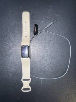 Fitbit Charge 5 Activity Tracker - Lunar White/Soft Gold Stainless Steel