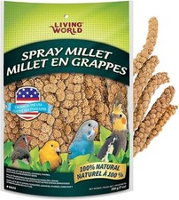 Living World Spray Millet for Birds, 7 Oz Natural Bird Treat