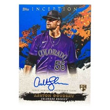 TOPPS MLB Inception Ashton Goudeau Rockies Baseball Card 02/25 Parallel NM