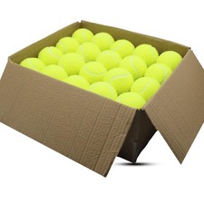 SHYUJAJIE Tennis Ball, 40 Pack Practice Balls Bulk,Dog Balls Yellow