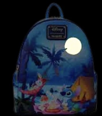 Loungefly Disney Lilo & Stitch Camping Cuties Glow In The  display picture 2