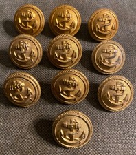 WWII WW2 KRIEGSMARINE WEHRMACHT MILITARY GERMAN NAVY NAVAL U-BOAT JACKET BUTTONS