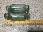 5 glass hand blown floats 1 frosted 2 rolling pin 2 round — photo 8