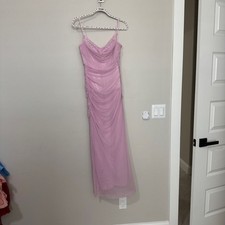 HOUSE OF CB Nalini Cotton Candy Corset Maxi Dress Size Small