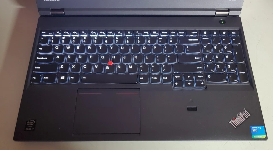 Lenovo ThinkPad W540/ i7-4700MQ 2.40GHz/ 24G Ram/ 250G SSD/ Win10Pro (BKLT KB) - Image 4 of 4