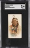 1888 ALLEN & GINTER AMERICAN INDIAN CHIEFS #N2 IRON BULL SGC